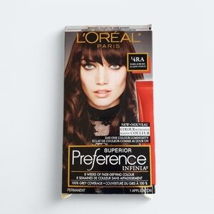 NWT L'Oreal Superior Preference Infinia Hair Color Dark Auburn